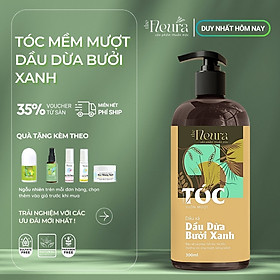 Dầu Xả Mượt Tóc Thảo Mộc The FLEURA Kem Xả Tóc Phục Hồi Tóc Hư Tổn Dầu Xả Dầu Dừa Bưởi Xanh