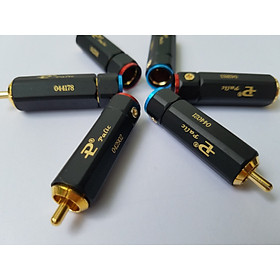 Mua Jack av hoa sen PALIC khoá mạ va`ng (bắt vít) - Rắc AV Palic - rắc av hoa sen (đơn giá 1 chiếc)