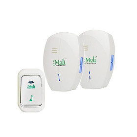 Mua BỘ 1 NÚT NHẤN 2 CHUÔNG KHÔNG DÂY - HÀNG CHÍNH HÃNG