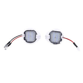 1 Pair Round LED Side Rear View Mirror Lighting Accessories Puddle Lights For Jeep Cherokee