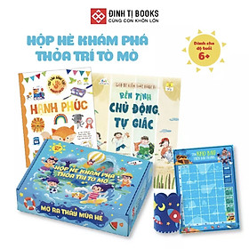 Sách - Hộp Hè Khám Phá, Thỏa Trí Tò Mò – Mở Ra Thấy Mùa Hè cho trẻ từ 6 tuổi – Đinh Tị Books