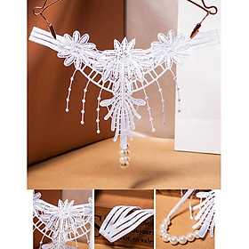 Quần lọt khe bông cúc đáy chuỗi hạt