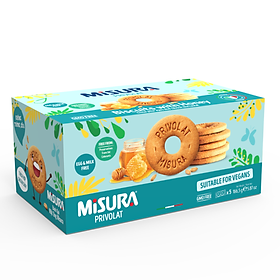 Made in Brazil Bánh Qui Mật Ong Misura 166.5g