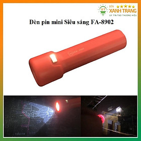 Mua Đèn pin mini Siêu sáng 3 chế độ sáng cầm tay tiện lợi sử dụng pin sạc kèm dây sạc USB đầy đủ FA-8902