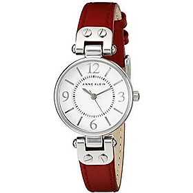 Anne Klein Women's 10/9442 Leather Strap Watch