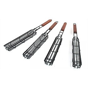 Mua Vỉ Nướng BBQ Du Lịch Tiện Gọn Thép Không Gỉ Cao Cấp