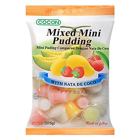 Thạch Rau Câu Cocon Mixed Mini Nata de Coco Pudding 375g