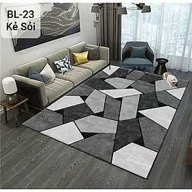 Mua Thảm nỉ trải sàn loại 1m6 x 2m3 mẫu kẻ sỏi