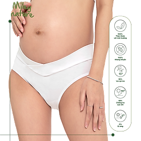 Quần Lót Bầu Cạp Chéo Vải Sợi Thiên Nhiên Cao Cấp Miley Nature Miley Lingerie PRB0200