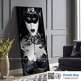 Mua Tranh đơn canvas treo tường Decor Cô gái quyến rũ - DC296