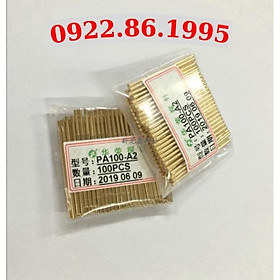 GiáTốt Hoa Vinh Đầu Dò P100-A2 PA100-A2 Lò Xo 1.36Mm Kim Thử Nghiệm PCB Dẫn Điện Đầu Lõm new