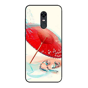 Ốp Lưng in cho Xiaomi Redmi 5 Plus Mẫu Ô Mùa Hè - Hàng Chính Hãng
