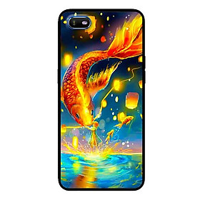 Ốp Lưng in cho Oppo A1K Mẫu Cá Chép Vàng - Hàng Chính Hãng