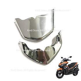 Bộ Ốp Mỏ & Đuôi Dè Dành Cho NVX Inox