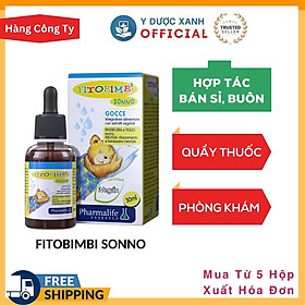 Phòng Khám, Nhà Thuốc - FITOBIMBI SONNO 30ml của Ý, Siro ngủ ngon cho bé