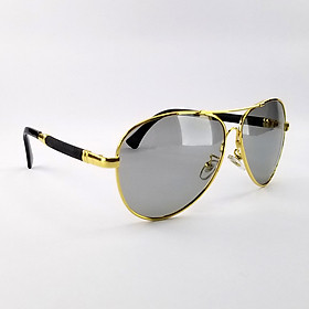 Mắt kính mát nam nữ Unisex 7K8853DM tròng đổi màu đi ngày và đêm. Gọng kim loại ôm mặt