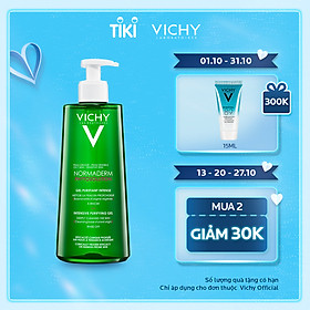 Sữa rửa mặt dạng gel giúp làm sạch sâu và giảm bã nhờn trên da Normaderm