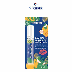 Dầu Dừa Tinh Khiết Vietcoco Dưỡng Môi 2ml