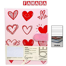 Sổ Ghi Chú Heart - Kẻ Ngang - 288 Trang 80gsm - Cervantes PB475-51 - Mẫu 2
