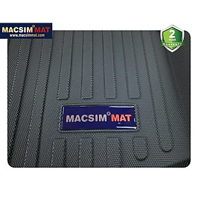 Thảm lót cốp xe ô tô Cadillac CT6 2016-đến nay nhãn hiệu Macsim chất liệu TPV cao cấp màu đen hàng loại 2