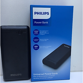 Mua Sạc dự phòng Philips DLP1720 20.000 mAh - Hàng Chính Hãng
