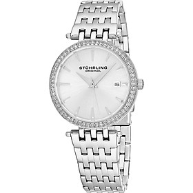 Stuhrling Original Women's Soiree Swiss Quartz Swarovski Crystals Date Watch 579 Series
