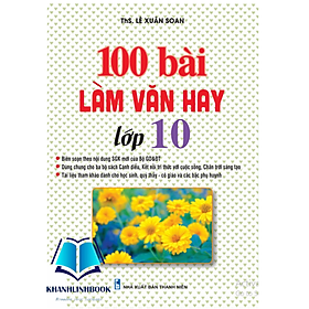 Hình ảnh Sách - 100 Bài Làm Văn Hay Lớp 10