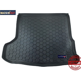 Thảm lót cốp xe ô tô MAZDA 3 / AXELA (SEDAN) 2017-2021 nhãn hiệu Macsim chất liệu TPV cao cấp màu đen hàng loại 2