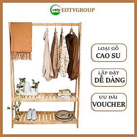 Mua Giá treo quần áo chữ A 80cm  1m  1m2 gỗ cao su