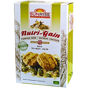 Bánh ăn kiêng yến mạch sunrise 178g