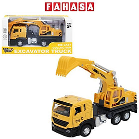 Đồ Chơi Mô Hình Xe Tải Xúc Đất Có Đèn Và Âm Thanh - Vecto VT32K