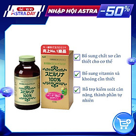 Thực phẩm chức năng Tảo xoắn Spirulina nội địa Nhật Bản 2200 viên