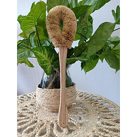 Mua Cọ Cốc Chén  Bình Sữa Đa Năng Bằng Sợi Chuối _ Tròn