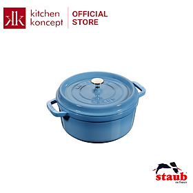 Nồi Gang Staub - Xanh Dương Nhạt (Size