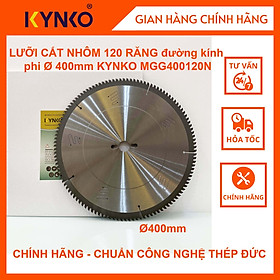 Mua LƯỠI CẮT NHÔM 120 RĂNG đường kính phi Ø 400mm KYNKO MGG400120N
