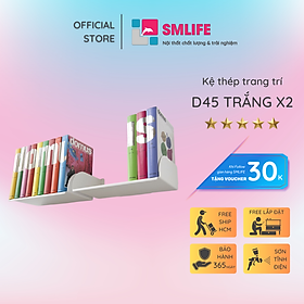 Mua Kệ sách treo tường chữ D45 (set 2)