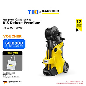 Máy xịt rửa xe Karcher K3 Deluxe Premium động cơ từ
