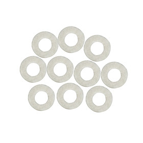 10Pcs White Trumpet Press Pads for Trumpet Repair Replacement Parts