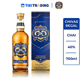 Rượu Whisky Chivas Regal 18YO 700ML kèm hộp