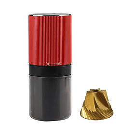 Mua Máy xay cà phê điện cầm tay PRESSOCO Gen Z - Màu Xám / Đen / Đỏ  | Dùng pin sạc USB - Lưỡi mạ TITAN -  Hàng Chính Hãng Pressoco