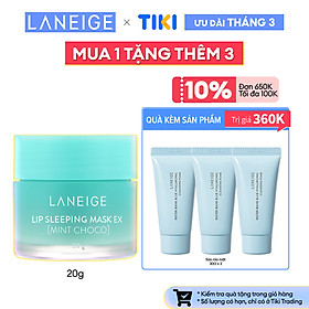 Mặt Nạ Ngủ Cho Môi Laneige Lip Sleeping Mask Mint Choco EX 20g