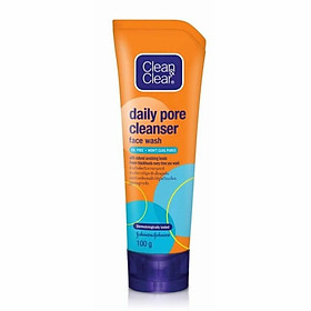 Sữa rửa mặt sạch sâu lỗ chân lông Clean&Clear deep action d.pore 100g -3236234