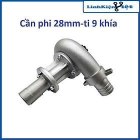 Đầu bơm liền lắp máy cắt cỏ phi 28mm- 9 răng