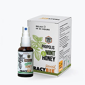 Thực phẩm bảo vệ sức khỏe: Keo ong Propolis Mint & Honey Tracybee