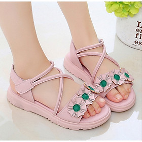 sandal đi học cho bé gái,giày đi học cho bé gái size 27- 37 AD119