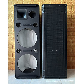 Mua Vỏ thùng loa đứng Full đôi 30 loa sử dụng 2 bass 30 1 chép kèn 1 loa mid Hải Triều (hàng chính hãng)