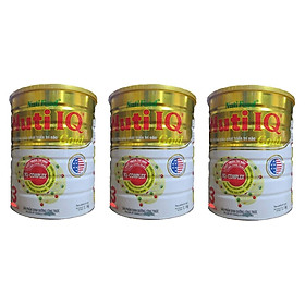Bộ 3 Lon Sữa Bột Nutifood Nuti IQ Gold Step 3 (Từ 1 - 2 tuổi) - 1.5kg