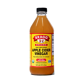 Giấm táo hữu cơ Bragg - Organic Apple Cider Vinegar