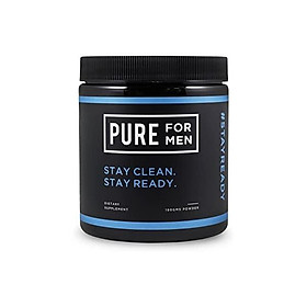 Pure for Men - The Original Vegan Cleanliness Fiber Supplement - Proven Proprietary Formula (120 Capsules with Aloe)