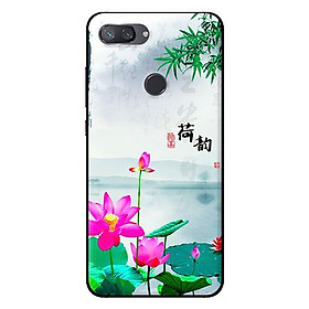 Ốp in cho Xiaomi Mi 8 Lite Sen Hồng - Hàng chính hãng